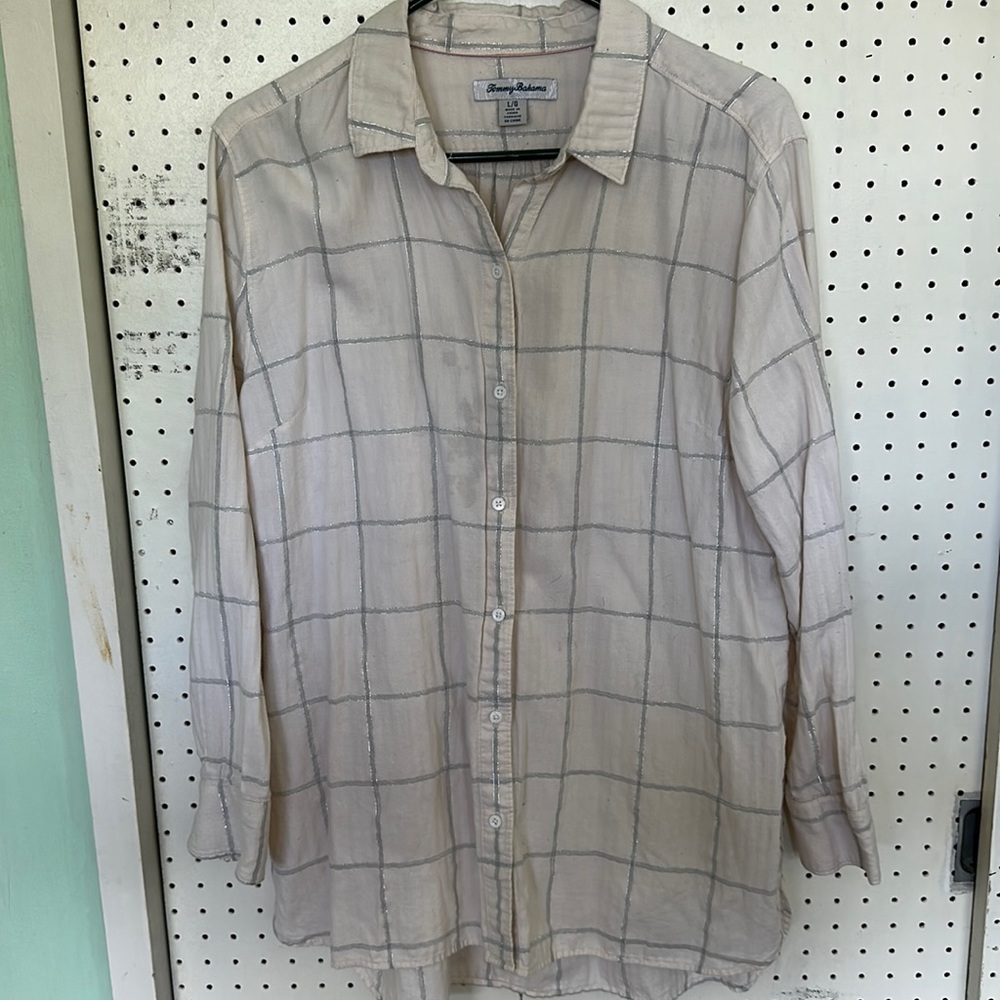 Tommy Bahama Plaid Button Down
